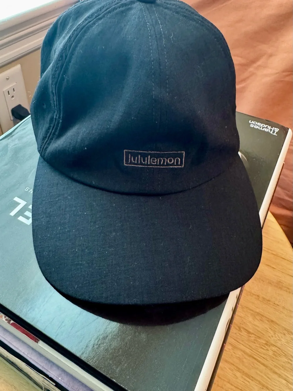 lululemon athletica Black Logo Baseball Cap